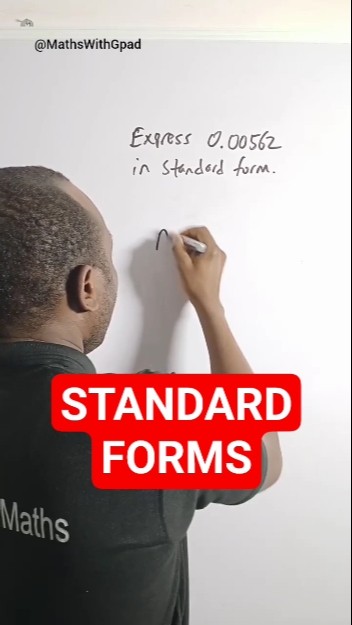 Standard Form 180 Math How to write numbers in Standard Forms #standardform #numbers # ...