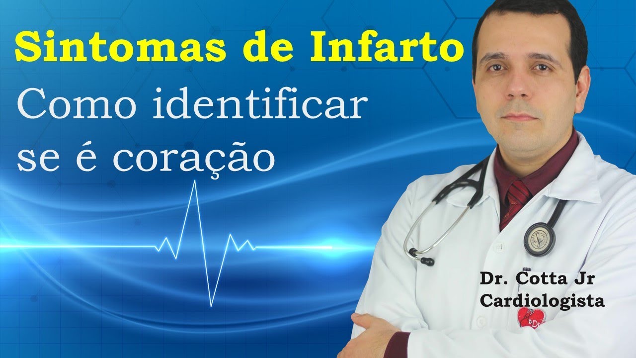 Infarto: saiba identificar seus sinais e sintomas