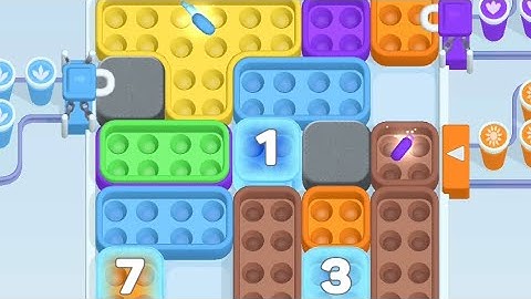 Coffee Rush Block Jam Level 114 Game Walkthrough Solution