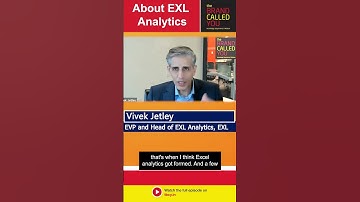 About EXL Analytics | Vivek Jetley | EXL