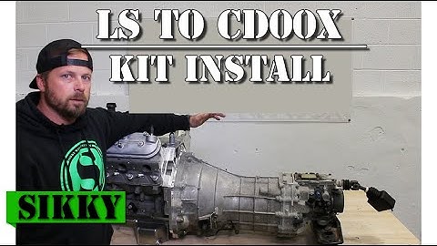 LS to CD009 Transmission Adapter Kit Installation | SIKKY Manufacturing