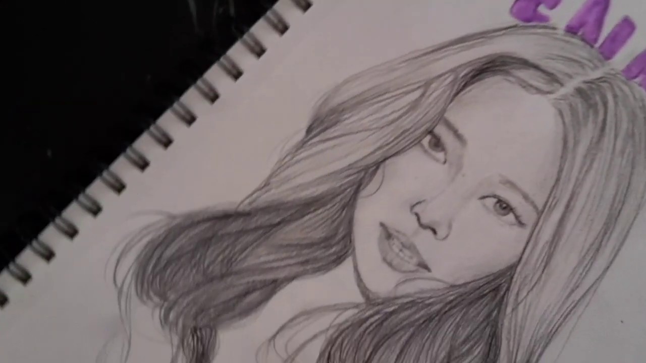 Jennie Outline Drawing