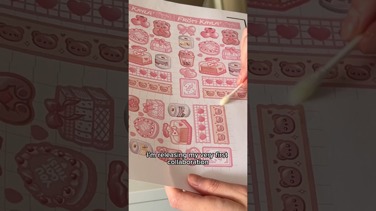 Creating Scented Stickers! 