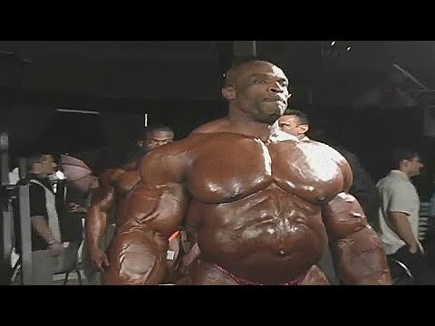 Ronnie Coleman pumping up before Mr. Olympia - Biggest Bodybuilder Ever- RARE VIDEO