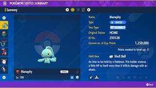 Manaphy - Solo #6 - 7 Star Samurott Raid - Pokemon Scarlet/Violet