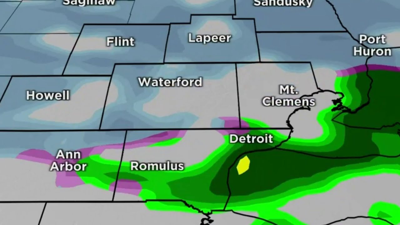 Metro Detroit weather forecast for Nov. 15, 2022 -- Noon Update - YouTube
