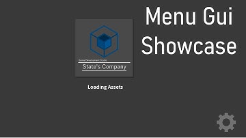 Menu Ui Design(Roblox Showcase)