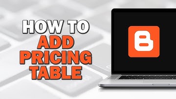 How to Add Pricing Table to Blogger (Easiest Way)​​​​​​​