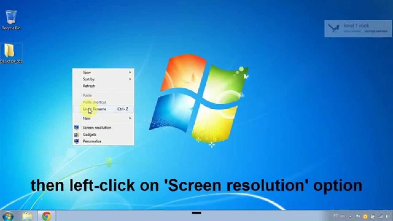 how to know/check/find the screen resolution of my ...