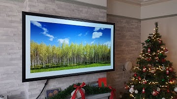 Turn your LG OLED into a piece of artwork complete with picture frame!