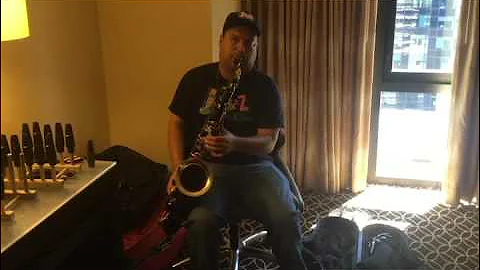 CE Winds Super Sig played by Ivan Renta Selmer Mark VI tenor saxophone