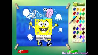 Sponge Bob Square Pants Coloring Games screenshot 5