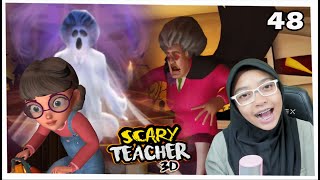 Hantu Miss T, Vampire Tempe! PRANK GURU JAHAD Scary Teacher 3D Part 48