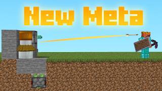 The Cheapest Railgun ever built in minecraft (Donut SMP)