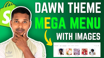 How to Add a Mega Menu With Images in Shopify Dawn Theme ✅ No App Required