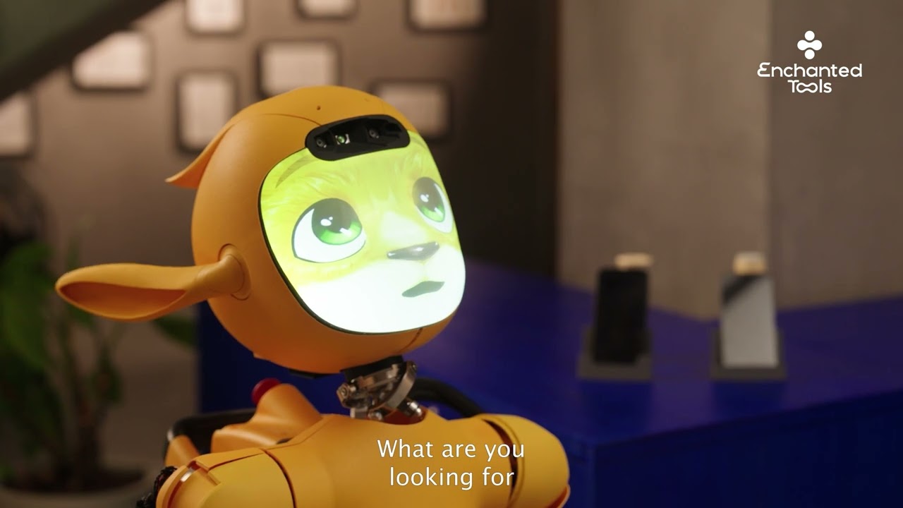 Mirokai robot from the future!