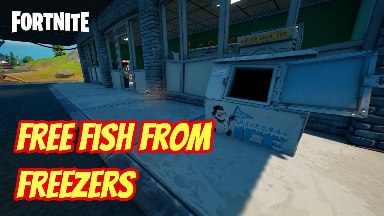 Free Fish From Freezers All Freezer Locations Fortnite Chapter 2