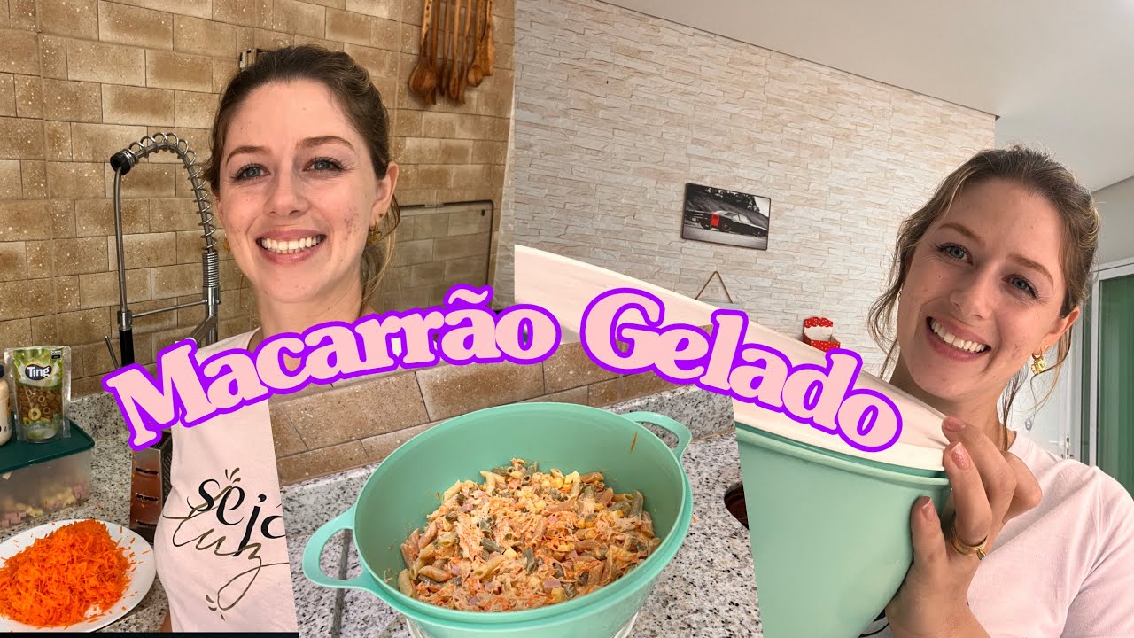 #Como fazer Macarrão Gelado Fácil Rápido e Gostoso🌿
