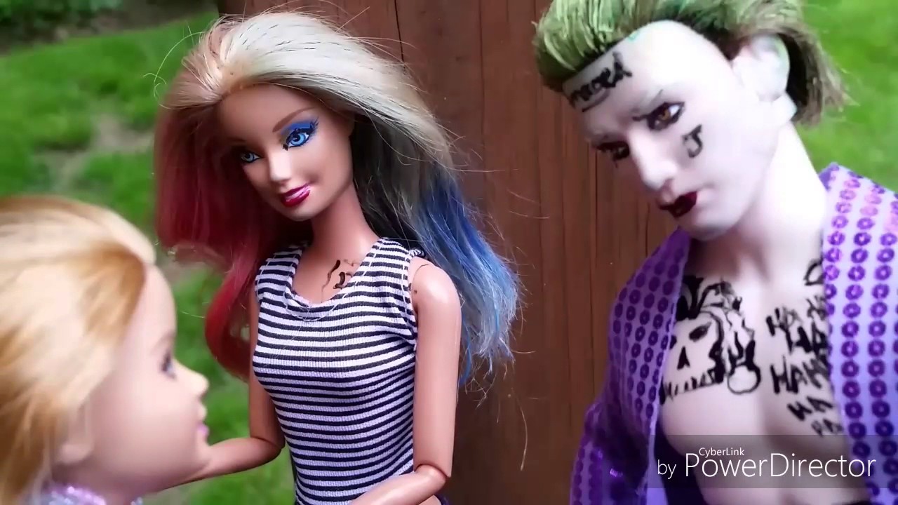 harley quinn and joker barbie dolls