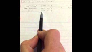 Calculating Sunrise