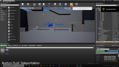 Button Push Teleportation