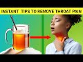 8 effective ways to treat sore throat fast  health ar