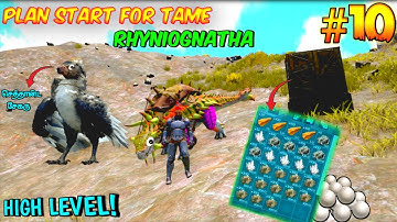 PREPARING FOR TAMING RHYNIOGNATHA🐝 | ark ultimate mobile edition tamil #10