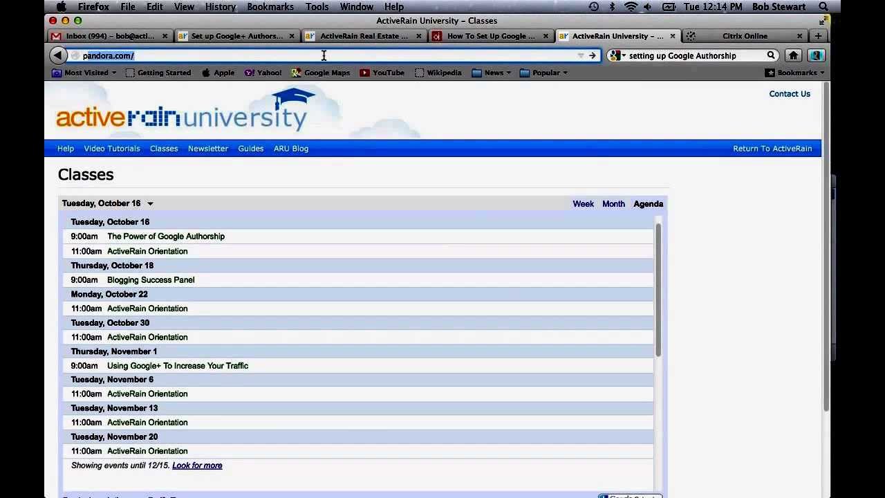 Setting Up Google Authorship