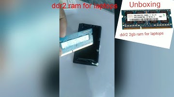 ddr2 ram for laptops unboxing