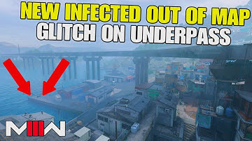 Modern Warfare 3 Glitches New Infected Out of Map Glitch on UNDERPASS, Mw3 Glitch, Infected Glitch