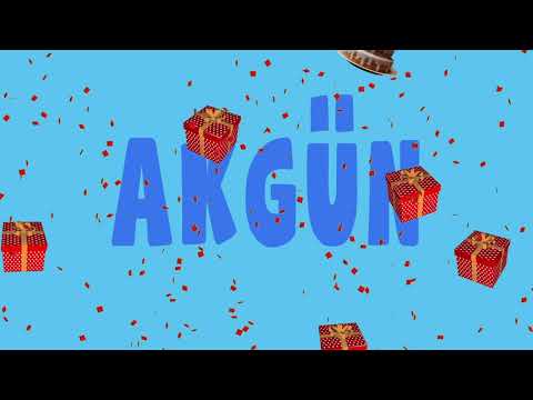 İyi ki doğdun AKGÜN - İsme Özel Ankara Havası Doğum Günü Şarkısı (FULL VERSİYON) (REKLAMSIZ)