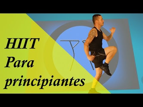 Entrenamiento HIIT para principiantes.