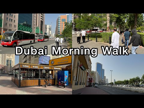 Dubai Morning Street Walk | Exploring Dubai | Visit Dubai | Travel UAE | Deira