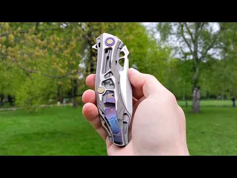 CKF DCPT 5 Tano S90V Titanium Zirc Timascus