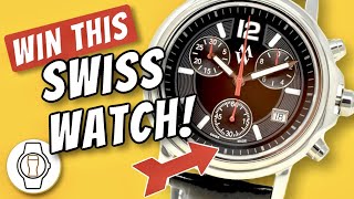 Contest closed but watch the Swiss Watch review :)