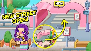 NEW STREET IN AVATAR WORLD IS OPEN! // HAPPY GAME WORLD