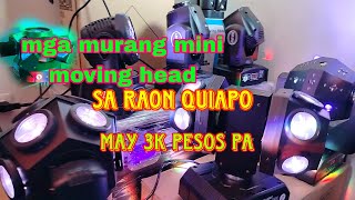 Mga murang mini moving head at par led sa Raon, bagsak presyo