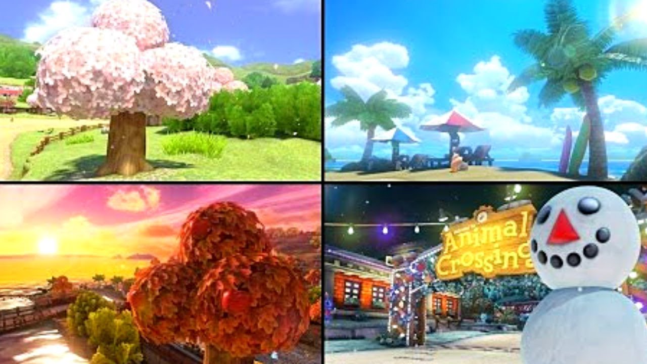 How to Select Animal Crossing Season - Mario Kart 8 deluxe