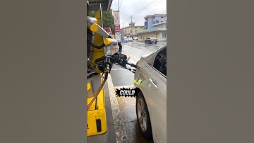 Is This the Future of Fueling Watch How This Robot Makes Gas Stations Obsolete! #shorts #fueling