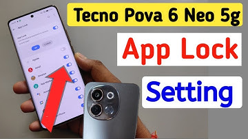 How to lock apps in Tecno pova 6 neo 5g/Tecno pova 6 neo 5g me app lock kaise kare/app lock setting