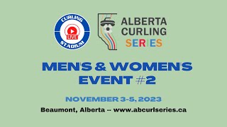 Miyu Ueno vs. Honoka Sasaki - Draw 1 - Alberta Curling Series - Event 2