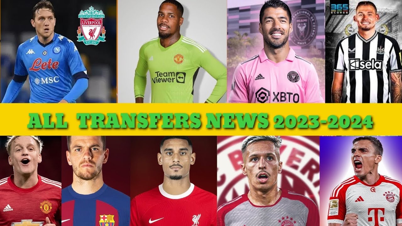 Recent Transfers LATEST TRANSFERS NEWS WINTER 2024 🏻Jadon Sancho,Suárezl, Palhinha ...
