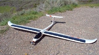 2.6M Fpv Glider With Solar Cells On Wing