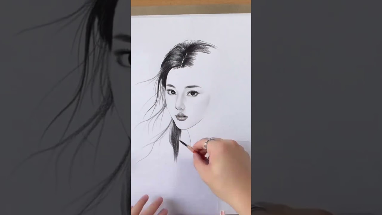 Girl Drawing 