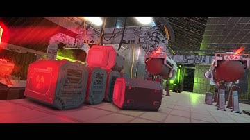 Pro-TEK Sci-Fi PBR Space Station with Reactor