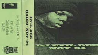 (RARE)🏆 Dj Evil Dee - Hot 97 Monday Night Flavor Mix 11/94 (1994) Brooklyn, NYC sides A&B