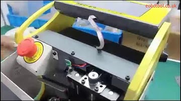 SEC-E9 CNC Key Cutting Machine Deep Clean Z axis Guide (part2)