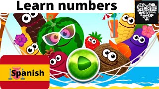 NUMBERS FOR KIDS / Learn Spanish for kids / Aprender Espanol para Ninos LEARNING VIDEOS FOR TODDLERS