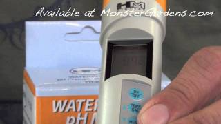 HM Digital PH Meters pH 200 pH 80 pH100 pH80 Product DEMO Directions - Hydroponic Meters