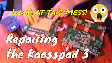 Repairing the Korg Kaosspad 3: Spenny